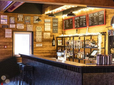 Bar in Austria hostel