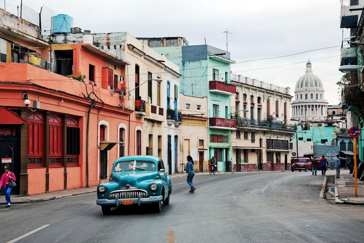 Old streets in Cuba