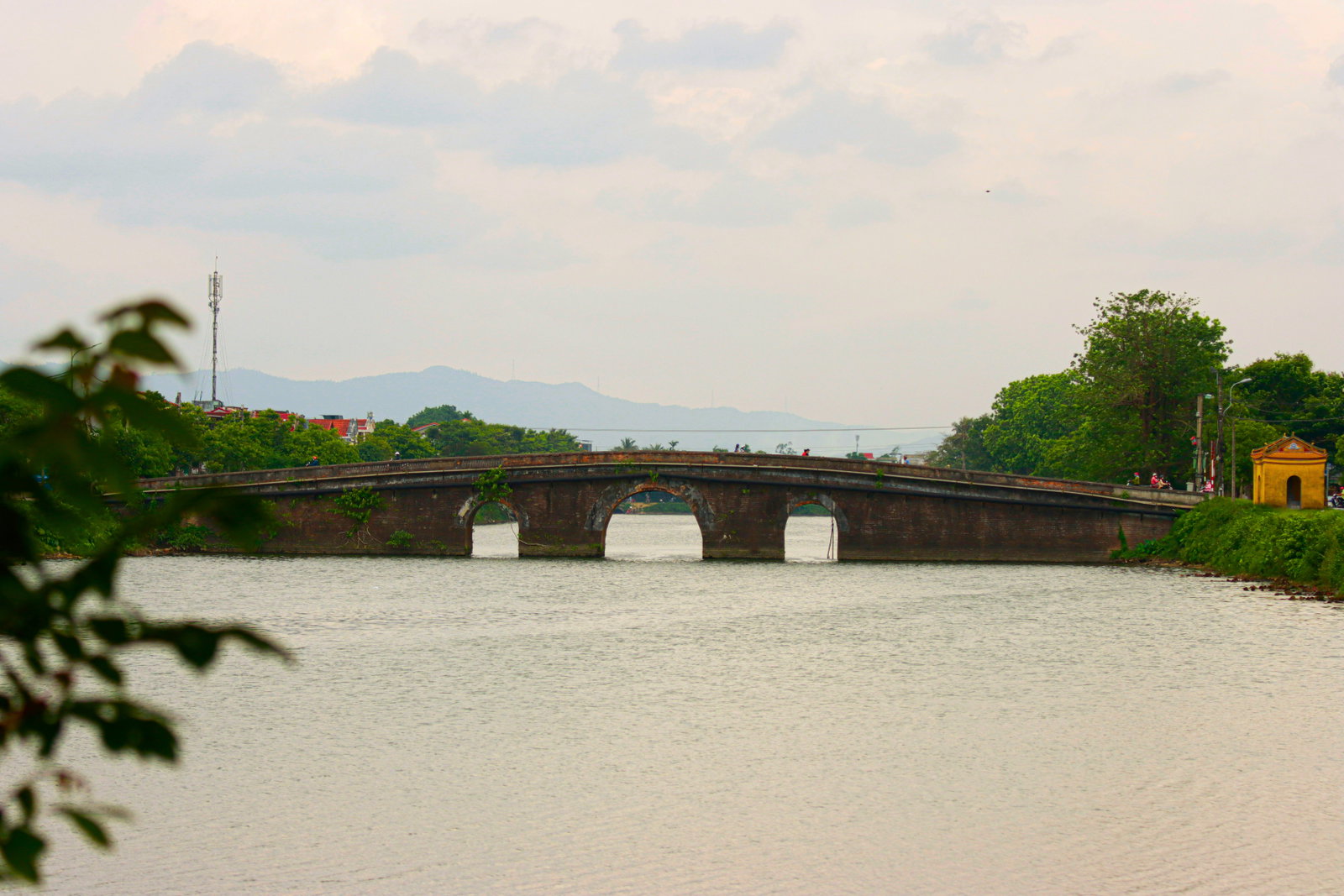 A bridge over the Perfume River in Hue