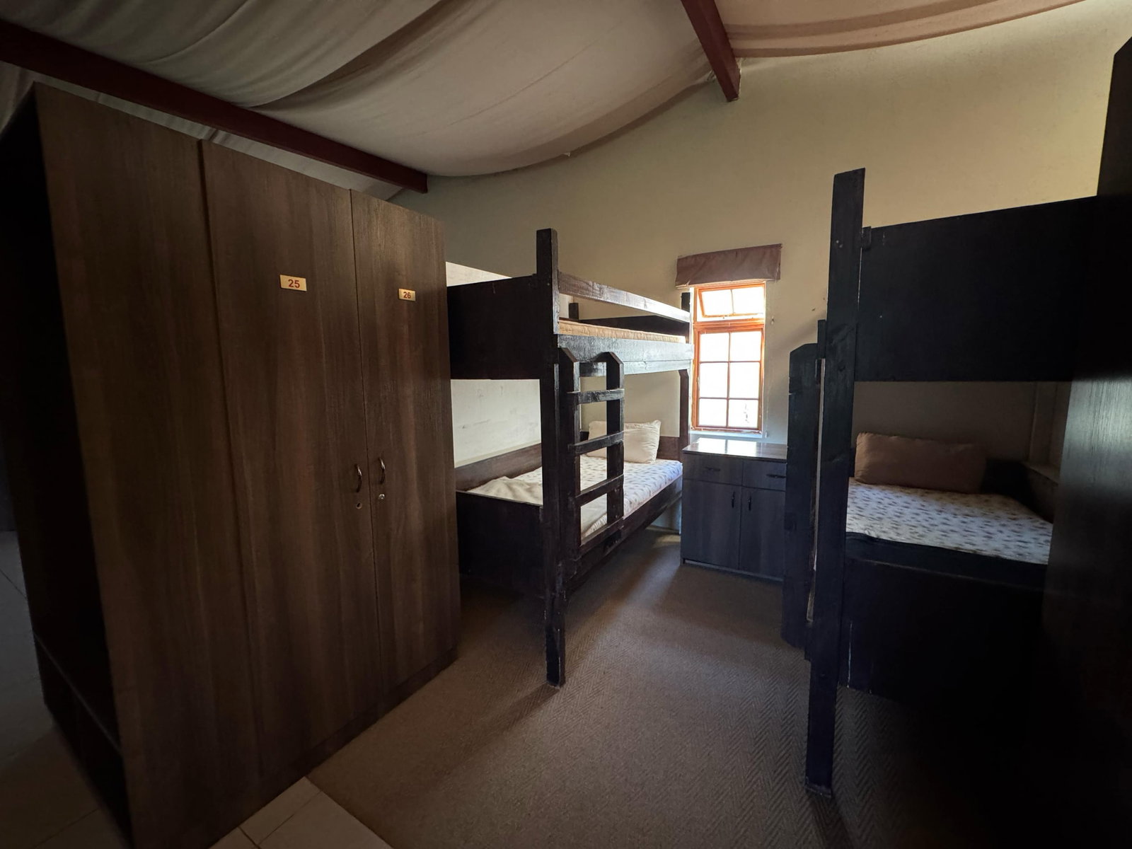 hostel rooms in south africa volunteer programme