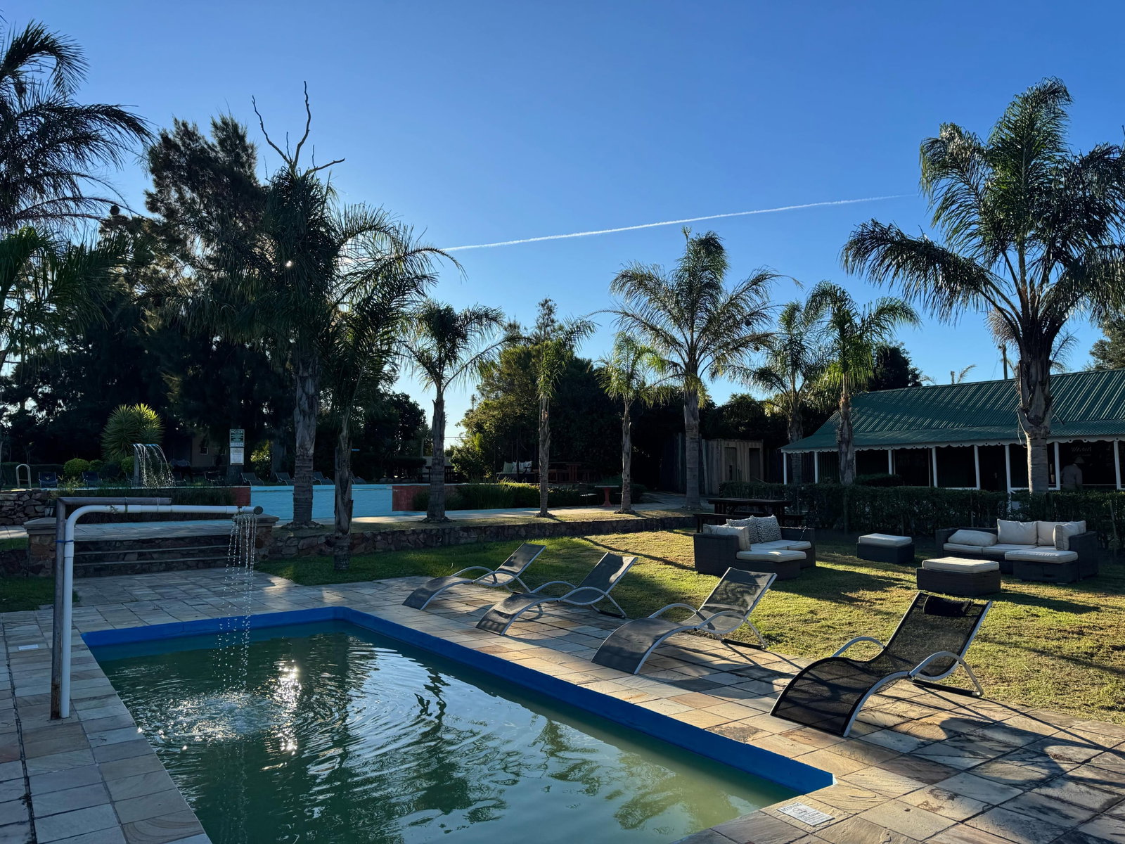 pool at south africa volunteer programme