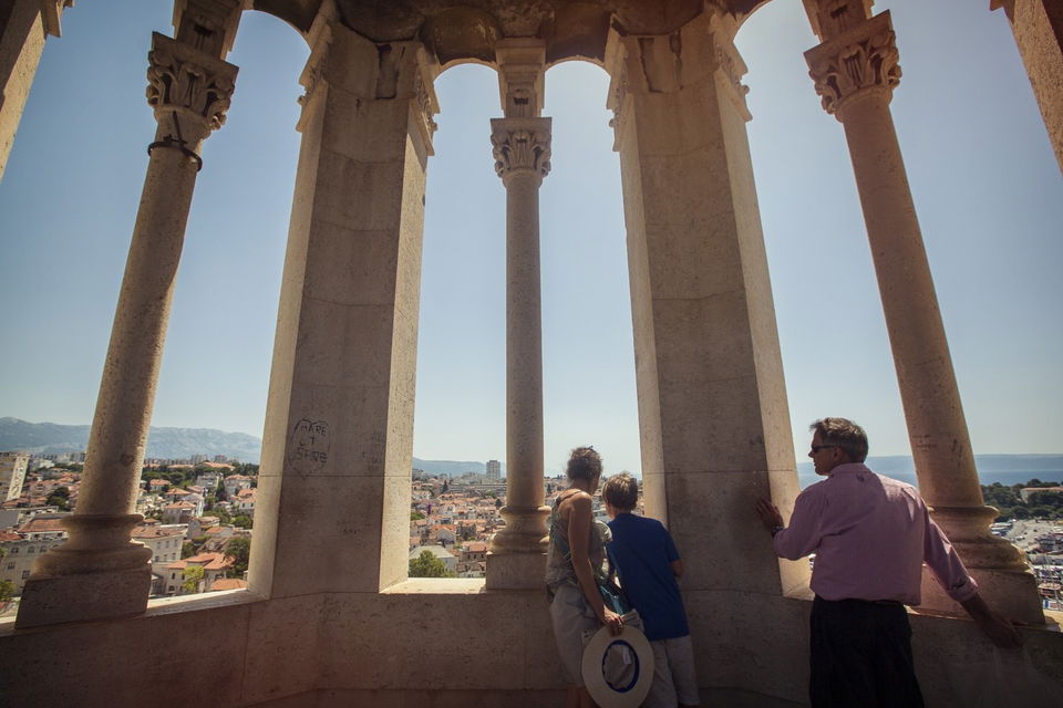 Climb St Domnius Tower in Split with your group