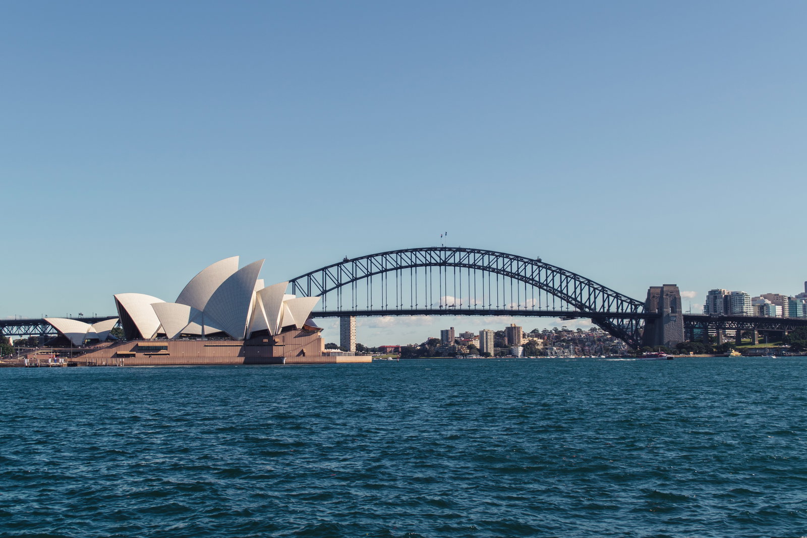 Sydney Opera House and Harbour Bridge in Australia 