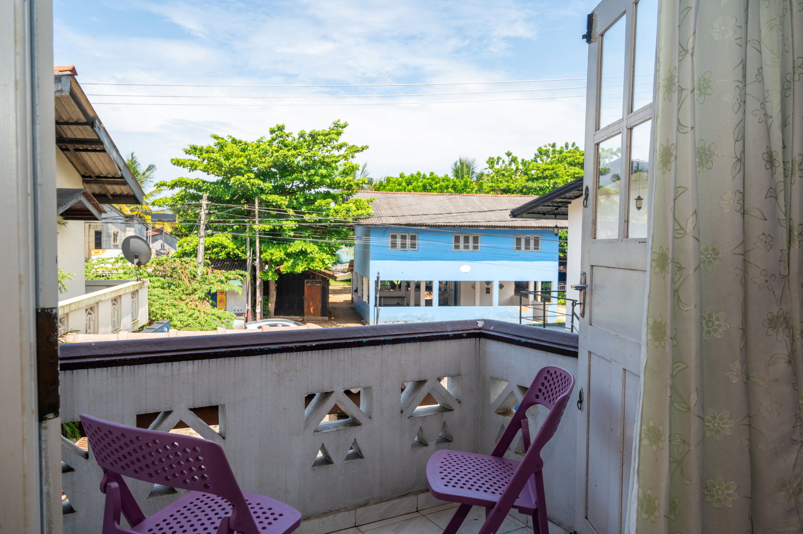 balcony in sri lanka accommodation