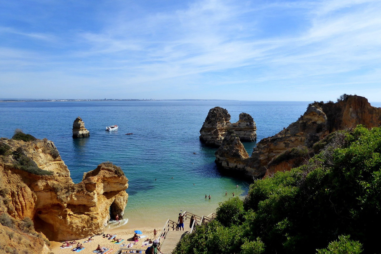 Lagos Algarve Beach in Portugal
