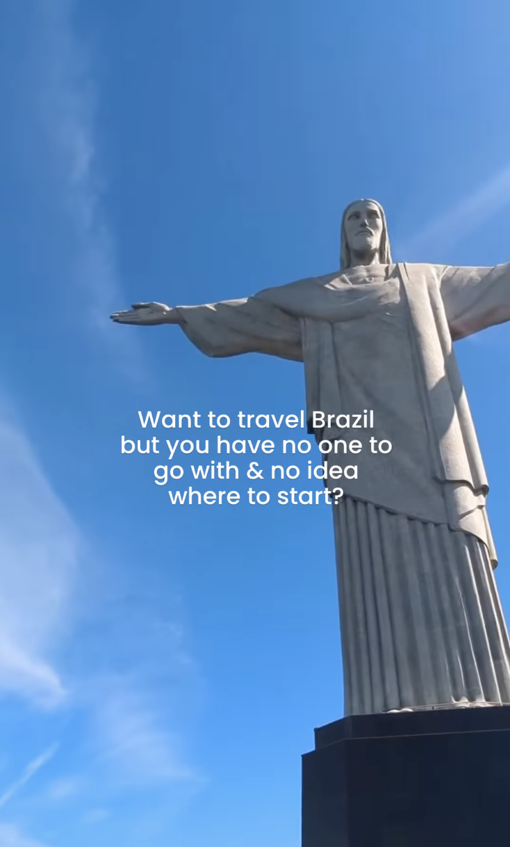 Statue of Christ the Redeemer in Rio de Janeiro 