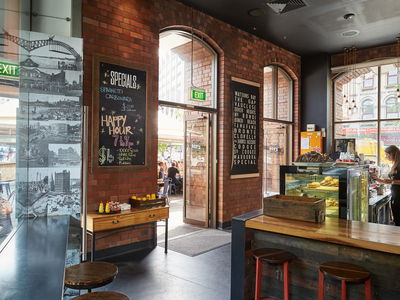 Hotel cafe at Roys in Sydney