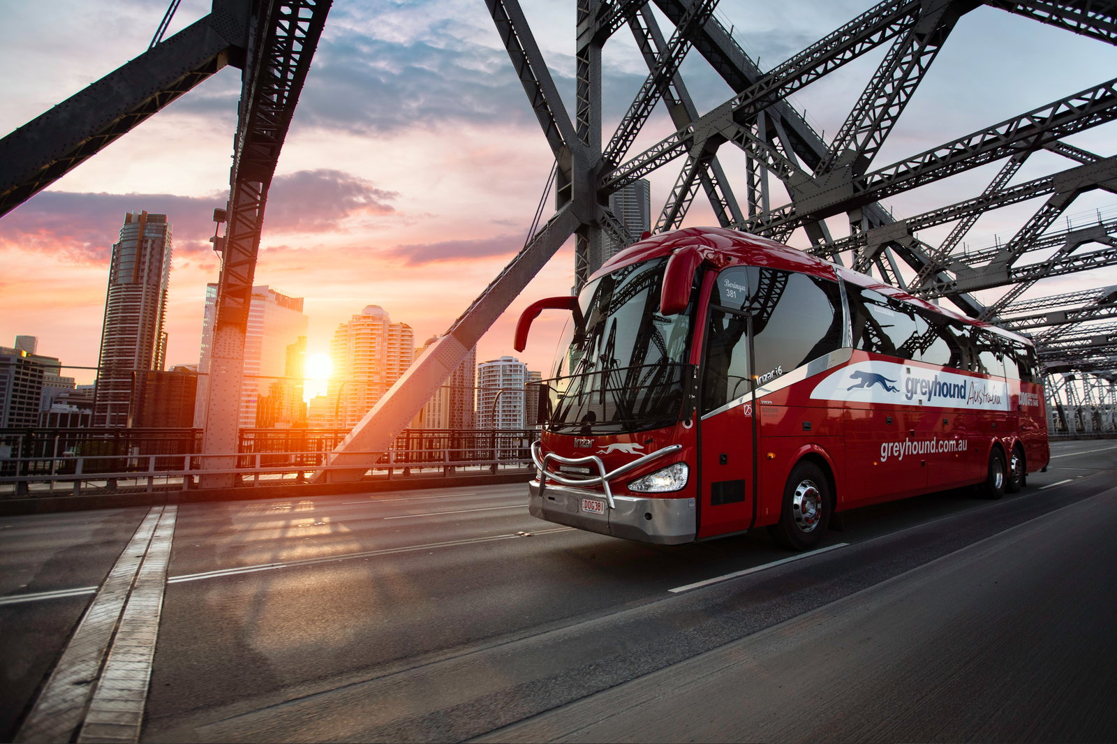 Transport bus on Australia Adventure