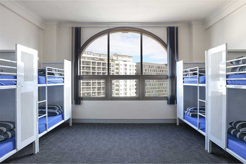 Wakeup hostel room