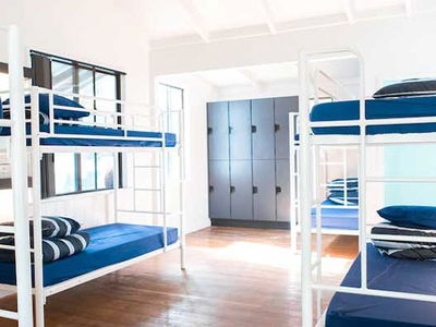 Wakeup hostel room in Bondi