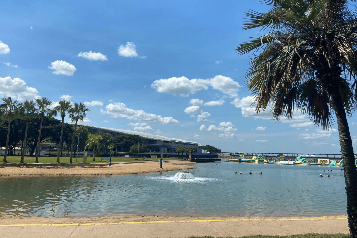 View of Lagoon in Darwin Australia