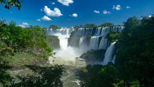 Iguazu Falls in Argentina  
