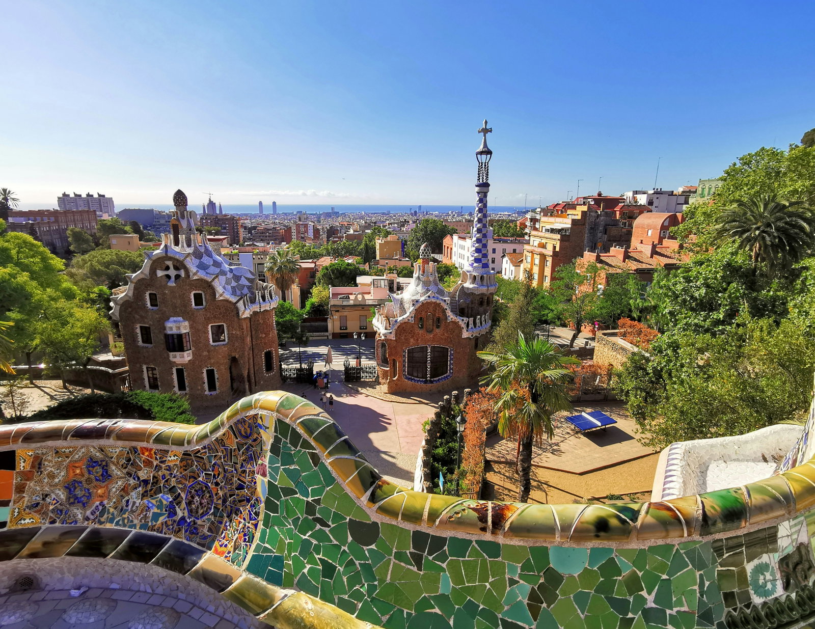 View of Barcelona from Park Guell