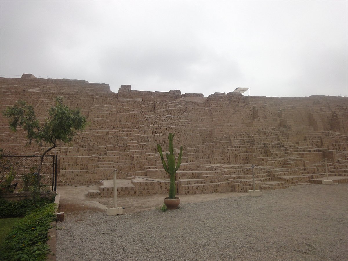 The Huaca Pucllana ruins in Peru