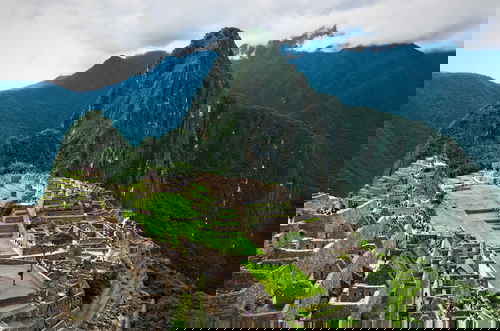 Machu Picchu mountains in Peru