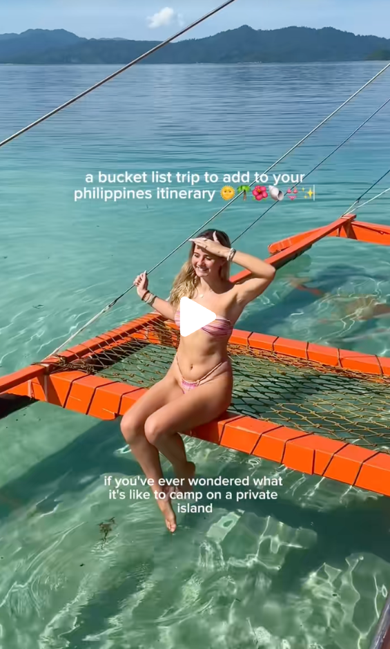 Emilykmelrose on boat in the philippines