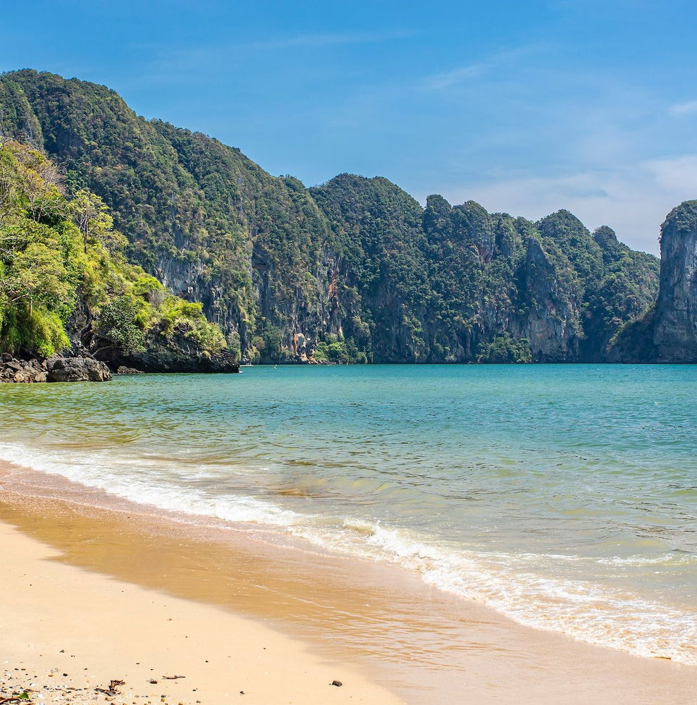Beach in Ao Nang, Mueang Krabi District, Krabi, Thailand