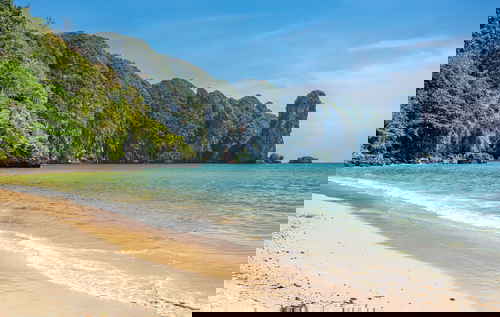 Beach in Ao Nang, Mueang Krabi District, Krabi, Thailand