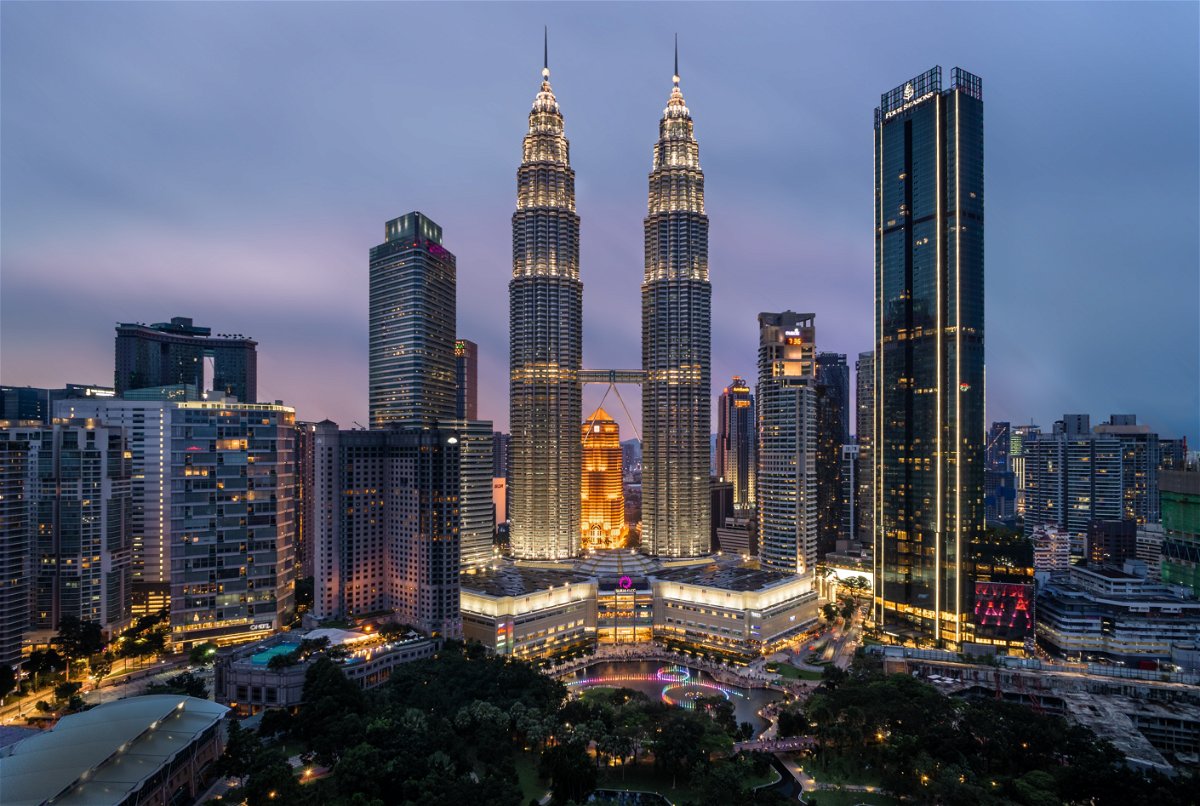Landscape of Kuala Lumpur, Malaysia 