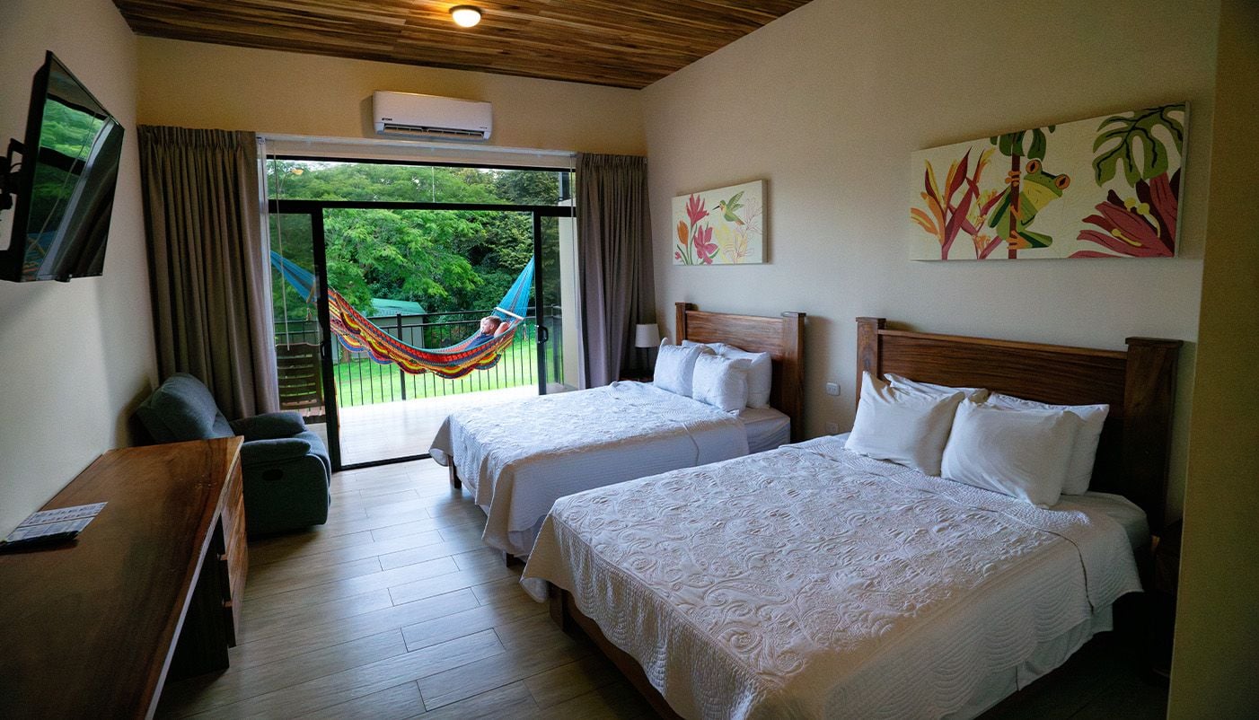 Double room in Monteverde, Costa Rica