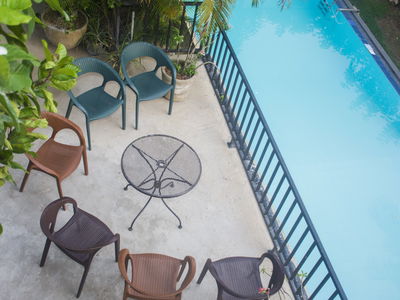 Pool in Volunteer house in Sri Lanka