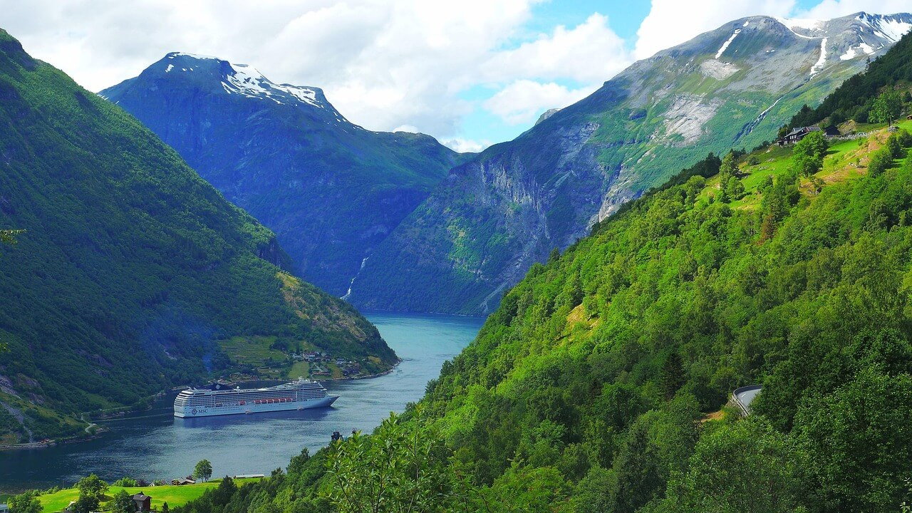 Geiranger Fjord in Norway