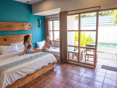 Accommodation at Gili T Indonesia
