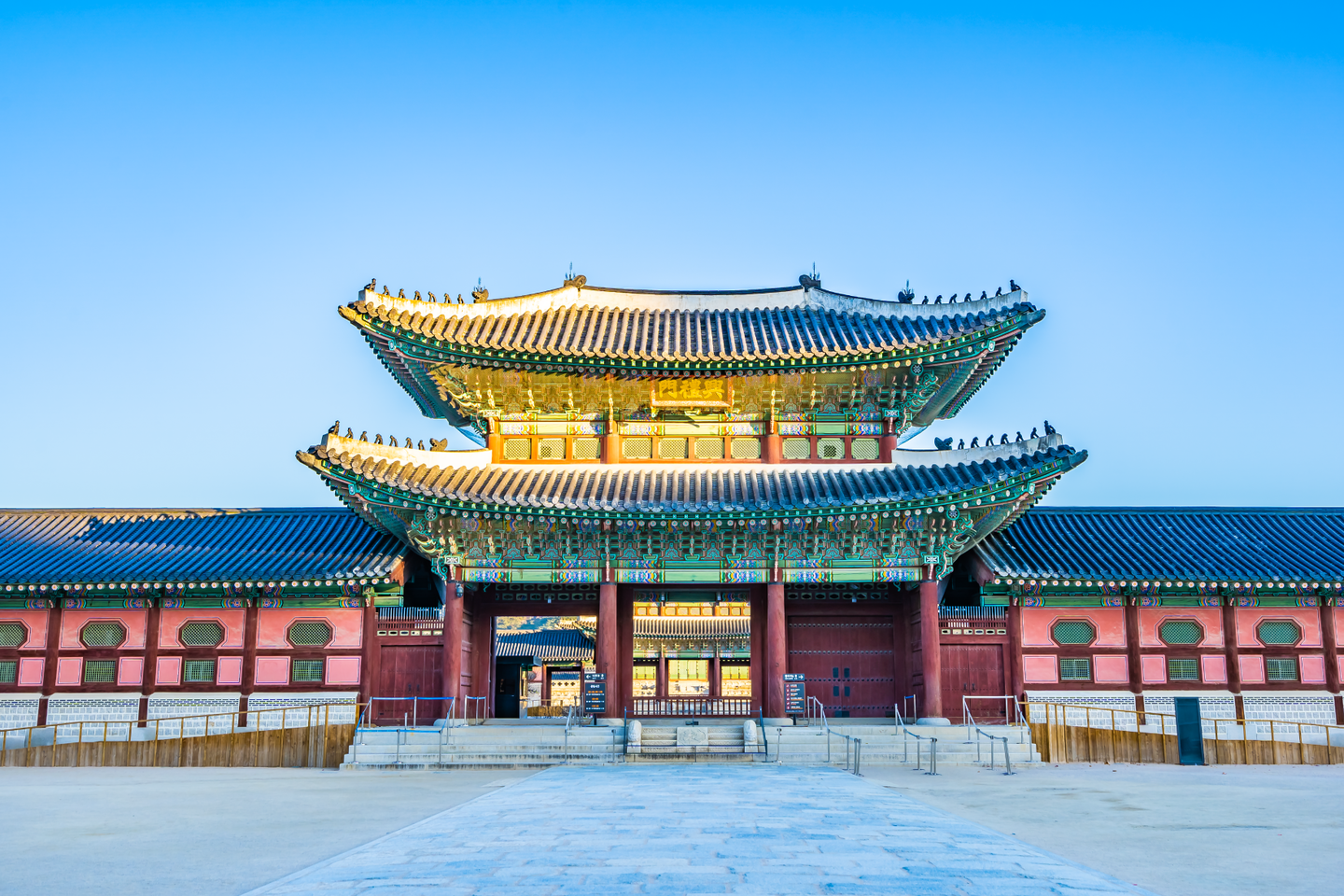 gyeongbokgung palace in South Korea