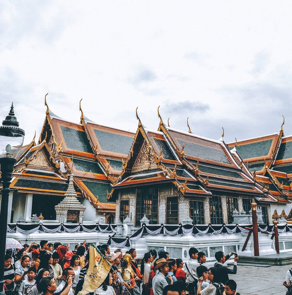 The Grand Palace in Bangkok Thailand