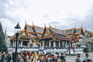 The Grand Palace in Bangkok Thailand