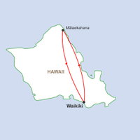 Hawaii Adventure Map
