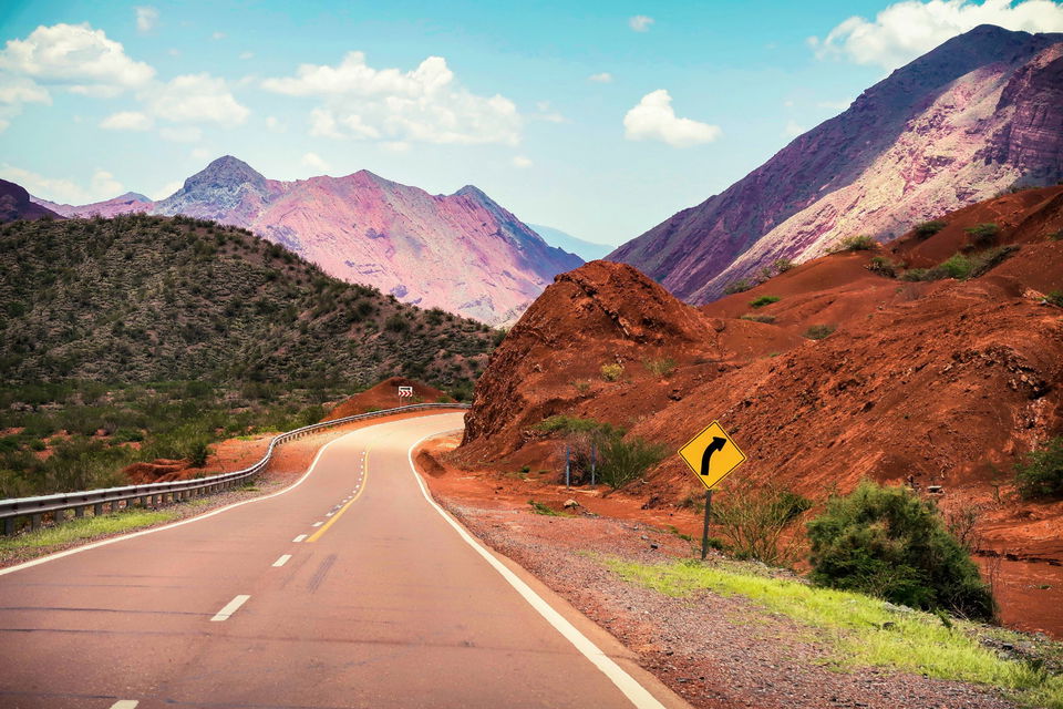 Road in Salta, Argentina