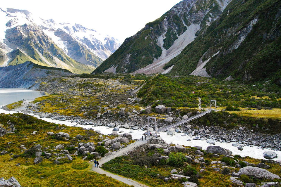 Hiking through national parks
