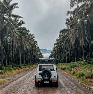 4x4 Truck in Costa Rica jungle 