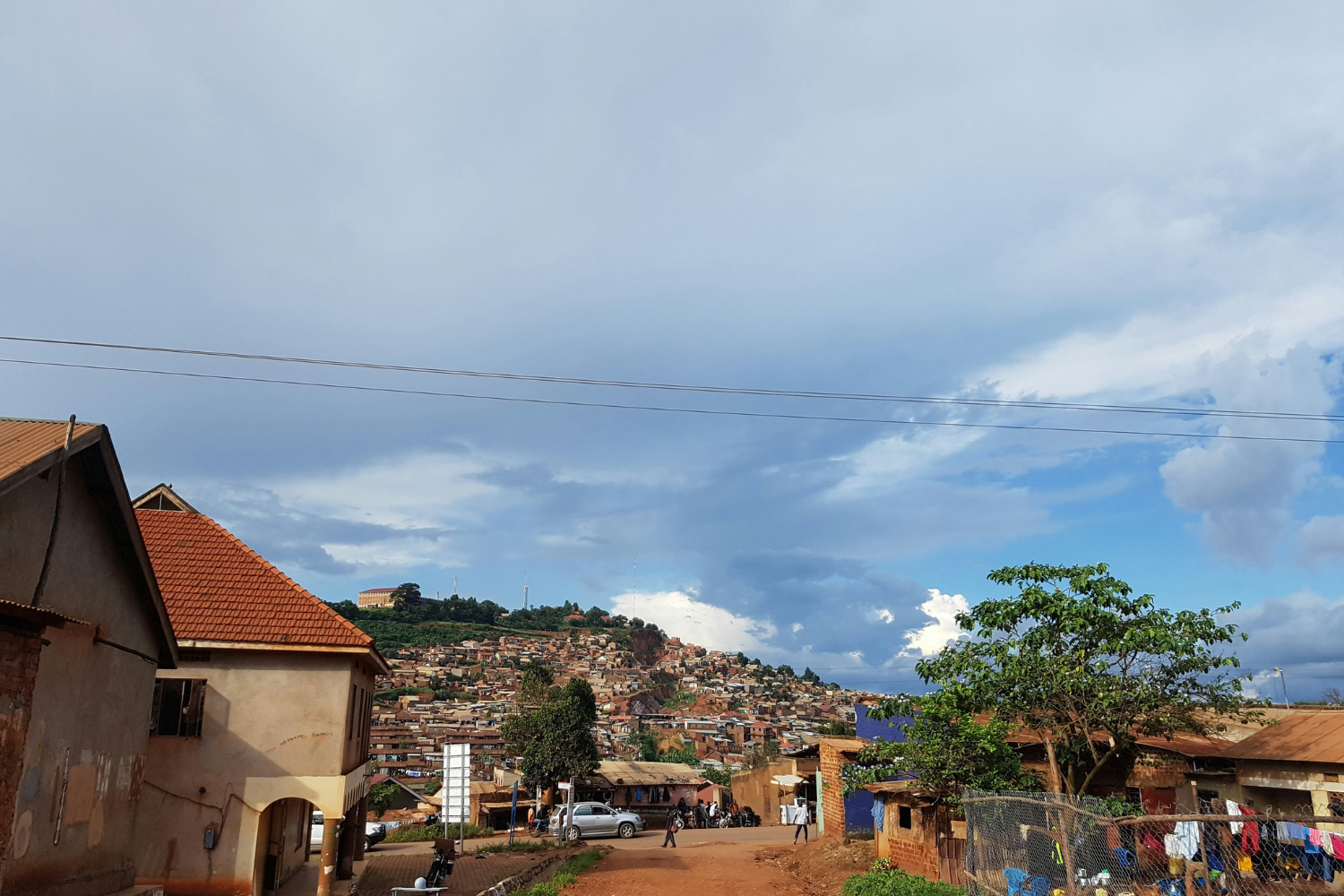 Mutungo Hill in Kampala, the capital city of Uganda 