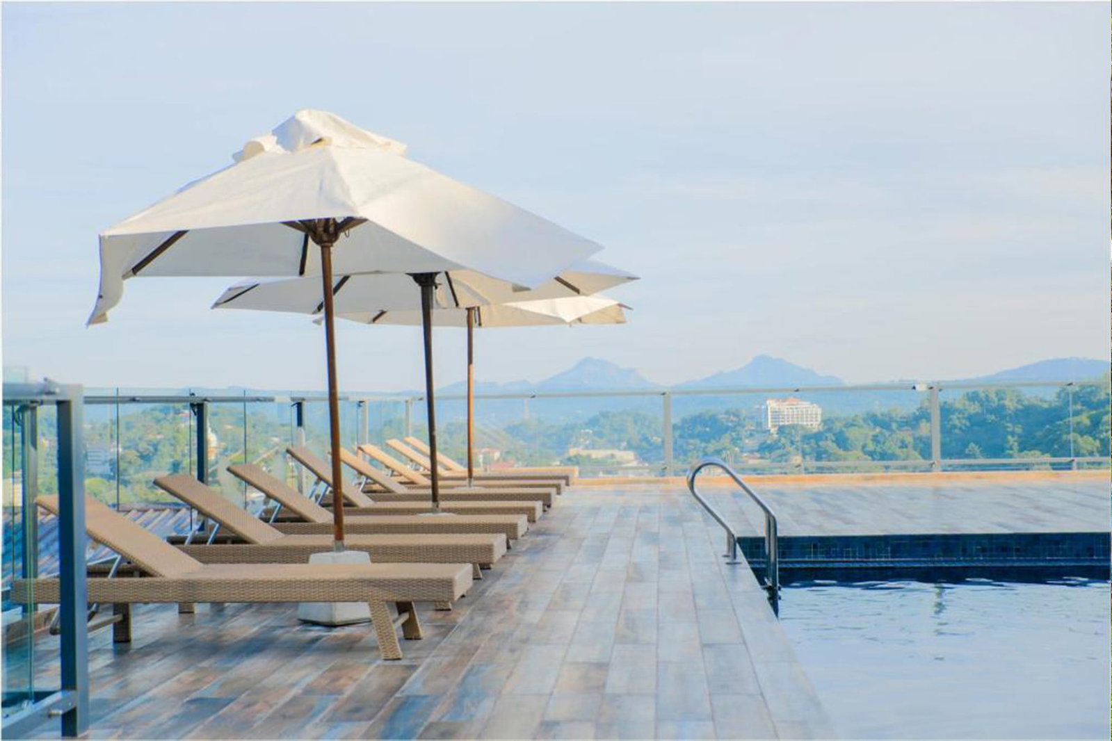 Kandy Oak Ray Hotel Pool Sri Lanka