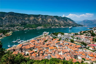 View of Kotor Montenegro