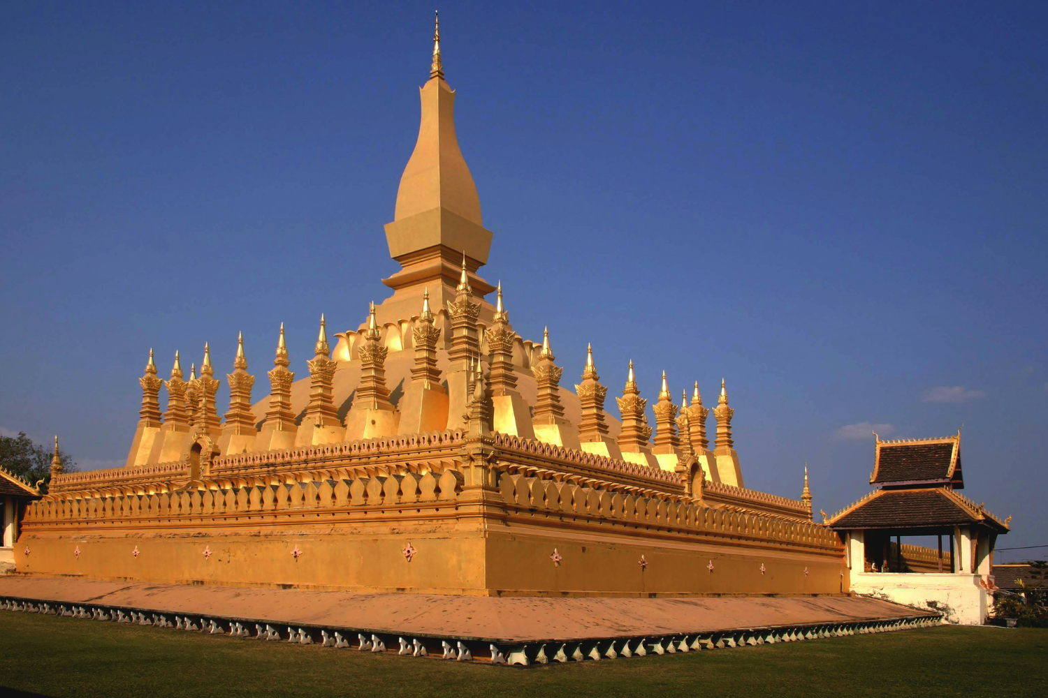 Pha That Luang in Laos' capital city, Vientiane