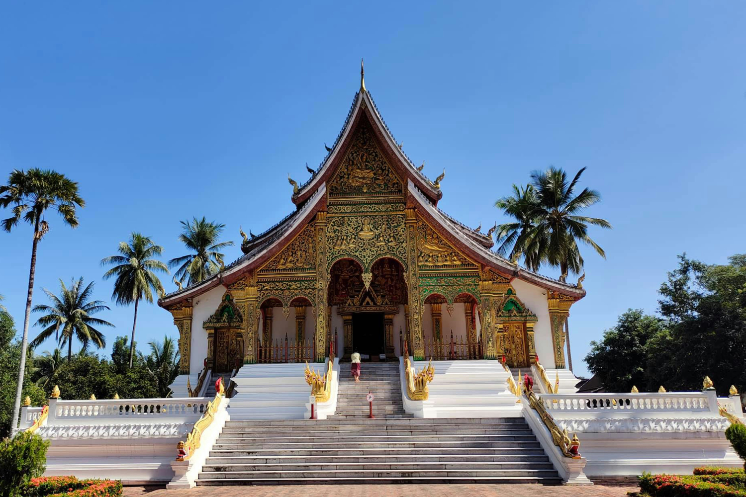 the Royal Palace Museum in Luang Prabang in Laos