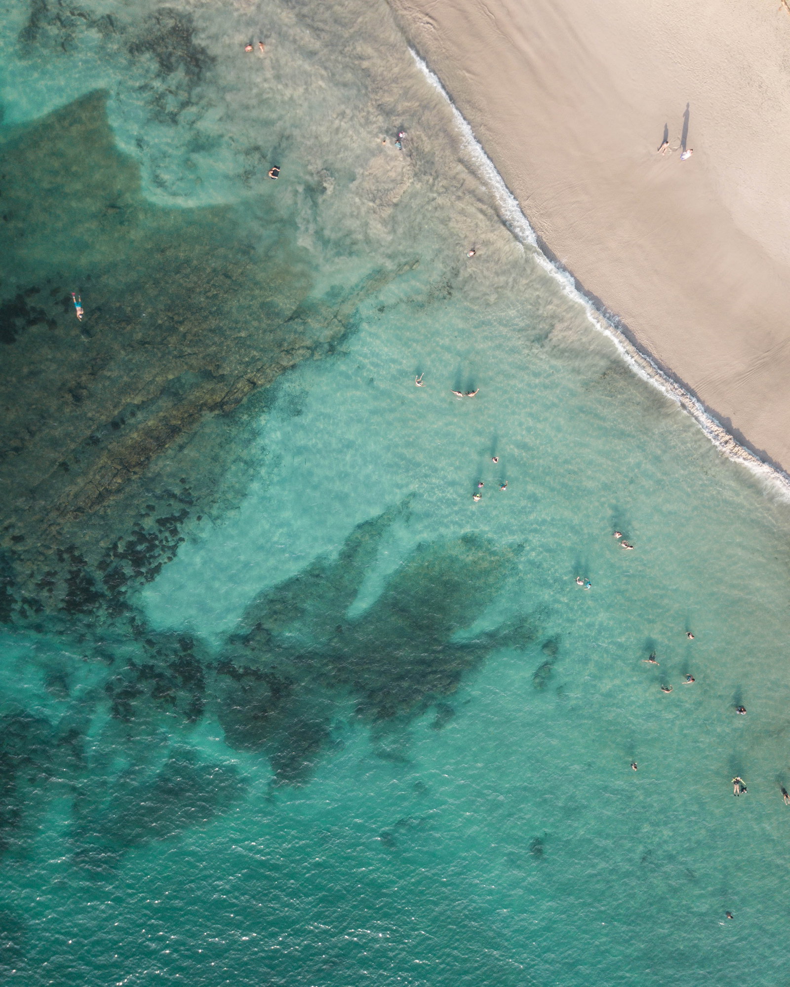 Birds Eye view of beach, Punta Leona, Costa Rica 