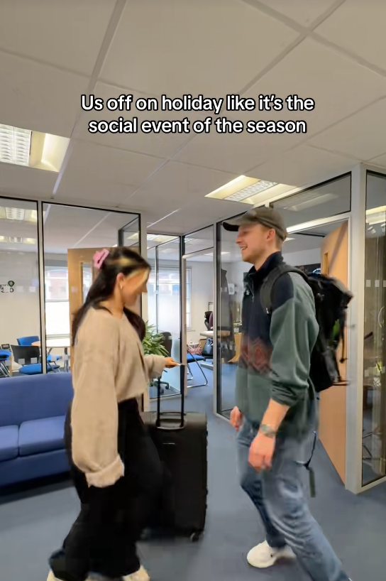 Us off on holiday like it's the social event of the season Luke TikTok Travel Advisor