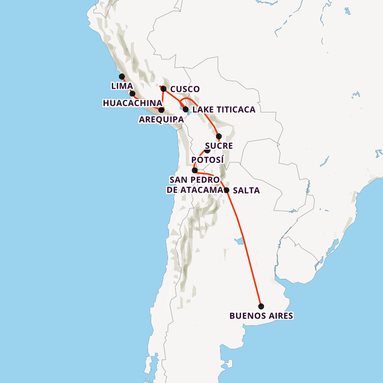 Highlights of South America