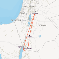 Jordan Adventure Map
