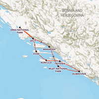 Ultimate Croatia Map