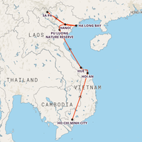 Vietnam & Sa Pa Discovery Map
