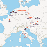 European Escape Map