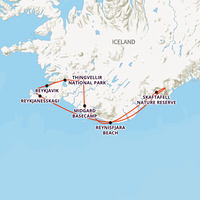 Incredible Iceland Map
