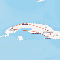 Cuba Experience Map