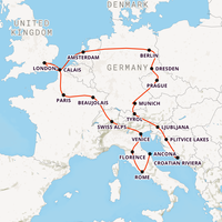 Europe Explorer Map