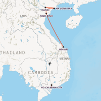 Vietnam Adventure Map